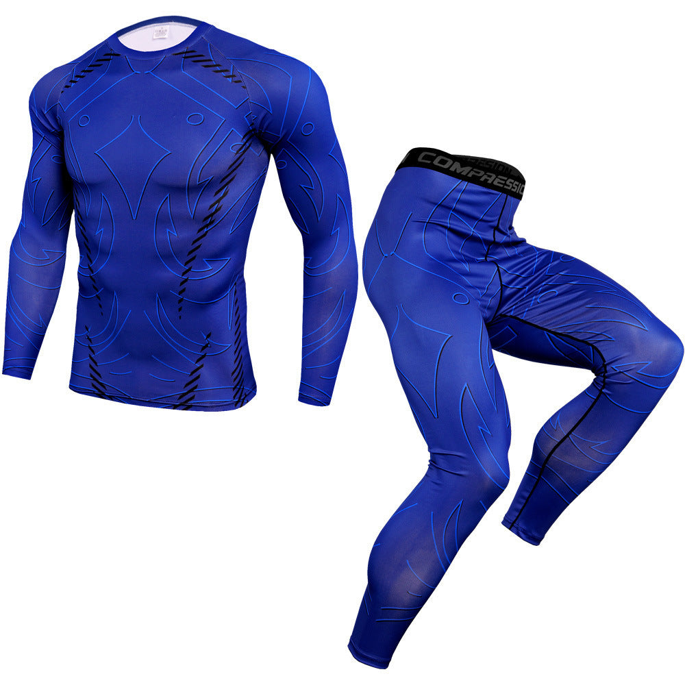 Outdoor fitness sports suit men&