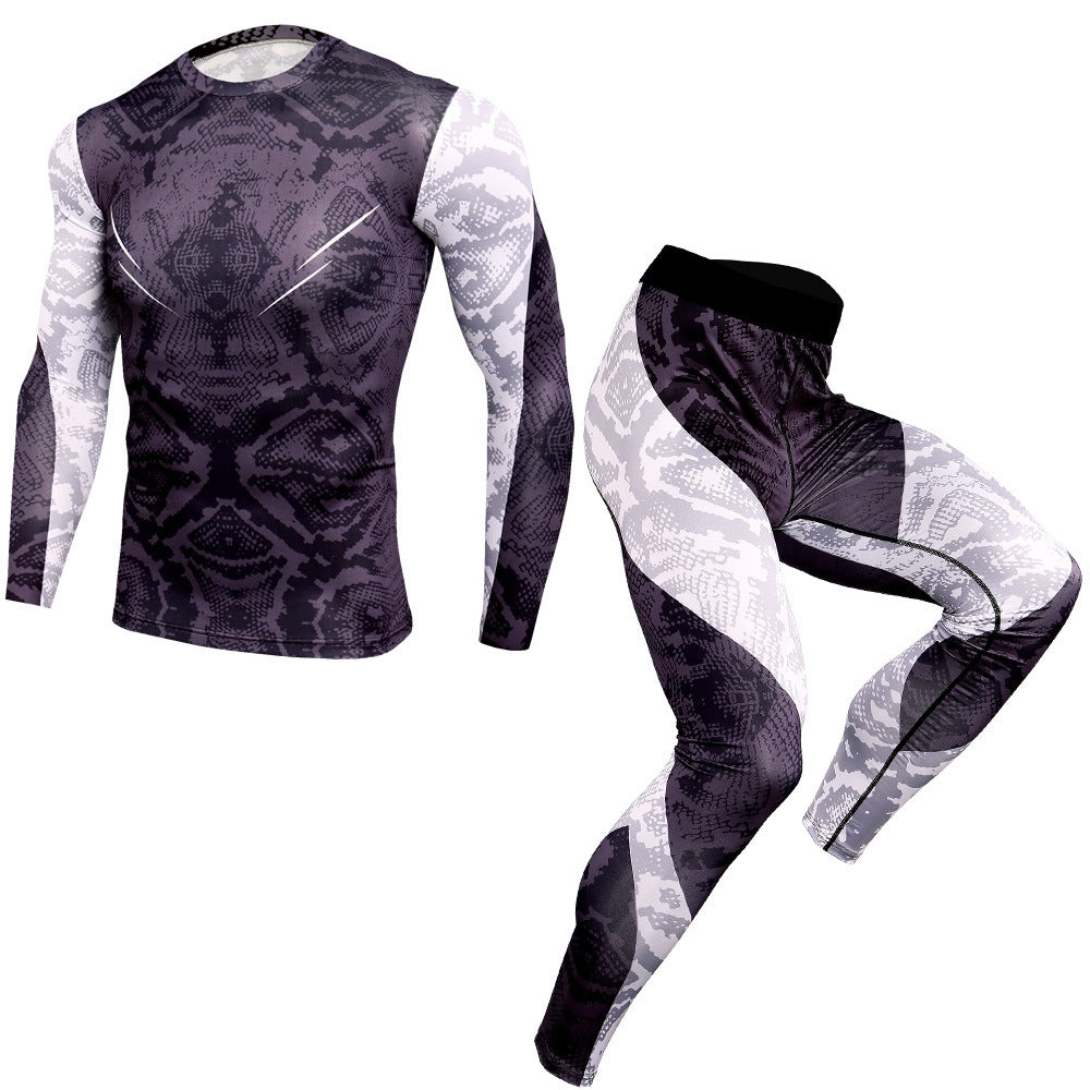 Outdoor fitness sports suit men&