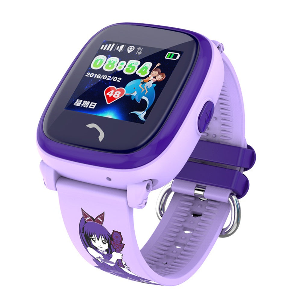 DF25 Children Waterproof Smart Watches Touch Screen Call for Rescue Remote Monitoring and Location Children&