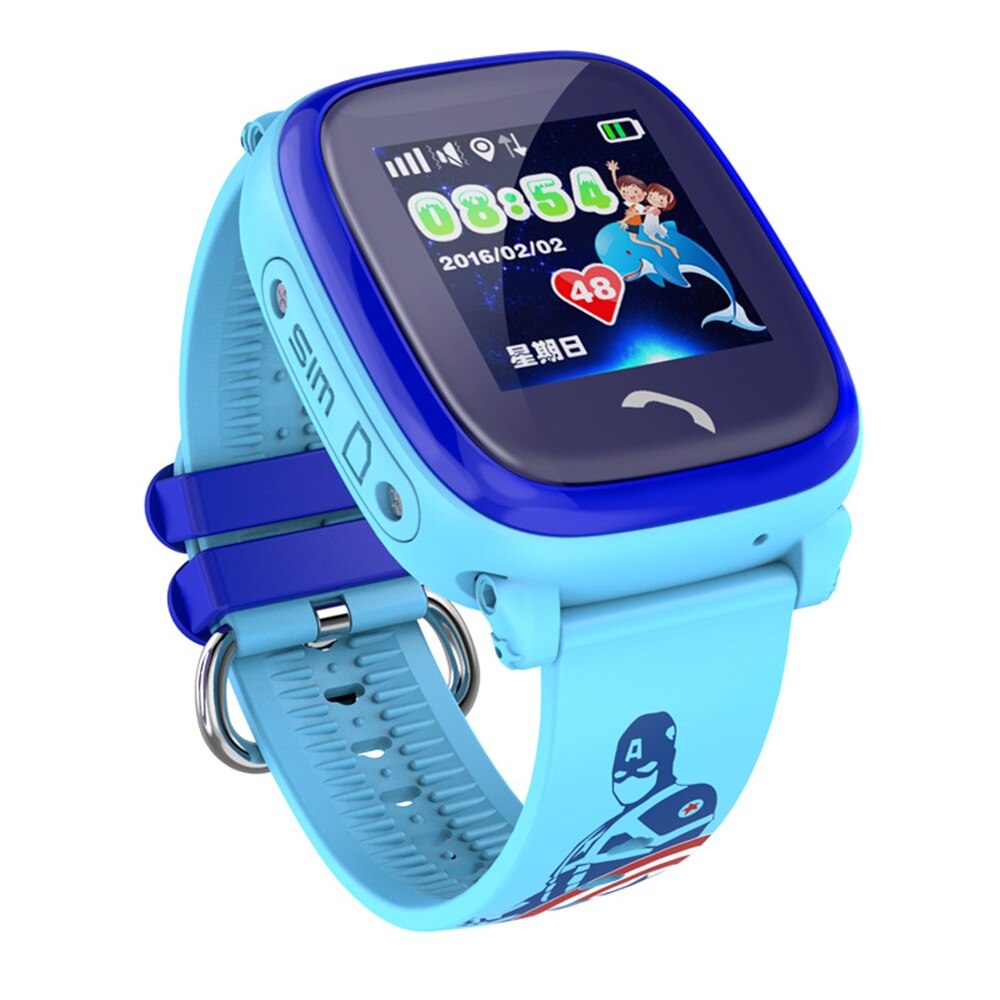 DF25 Children Waterproof Smart Watches Touch Screen Call for Rescue Remote Monitoring and Location Children&