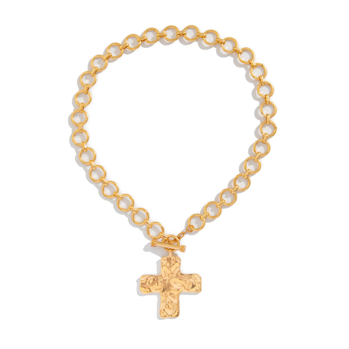 Fashionable Metal Cross Necklace For Women