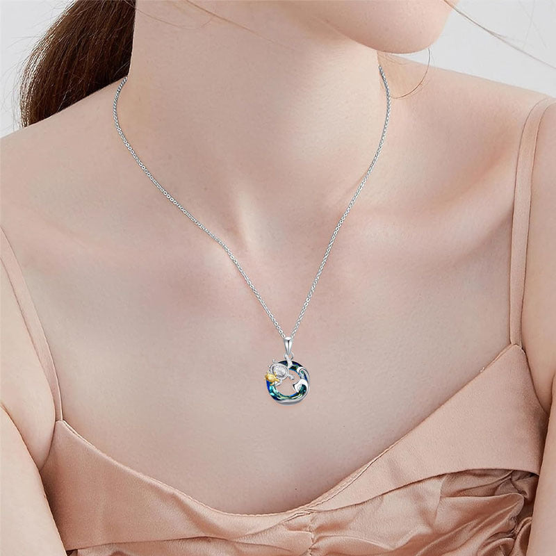 Sea Turtle Pendant Necklace A Mothers Day Gift