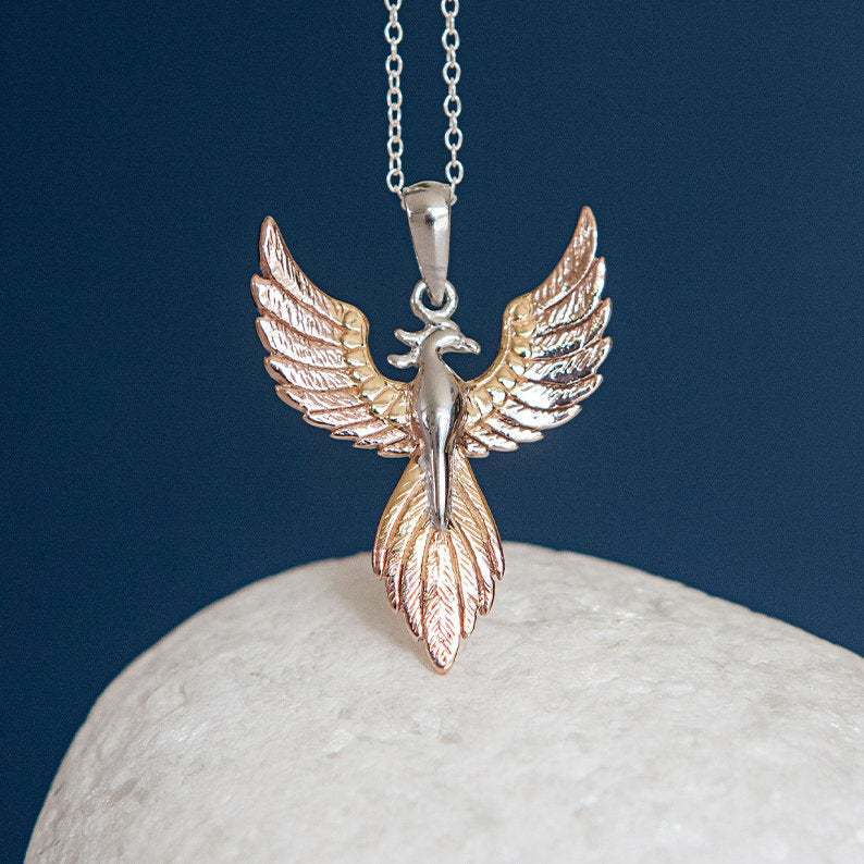 Phoenix Pendant Necklace Trendy Sweater Chain A Gift For Both Men And Women