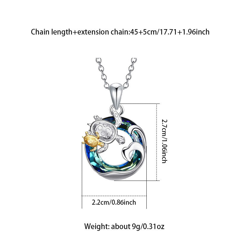 Sea Turtle Pendant Necklace A Mothers Day Gift