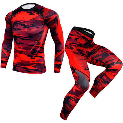 Outdoor fitness sports suit men&