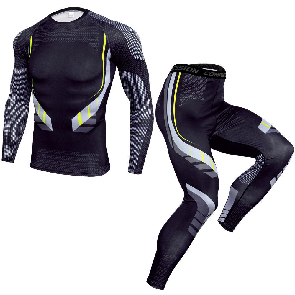 Outdoor fitness sports suit men&