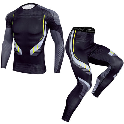 Outdoor fitness sports suit men&
