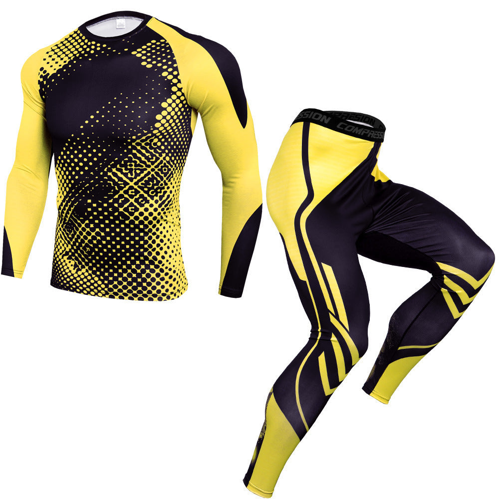 Outdoor fitness sports suit men&