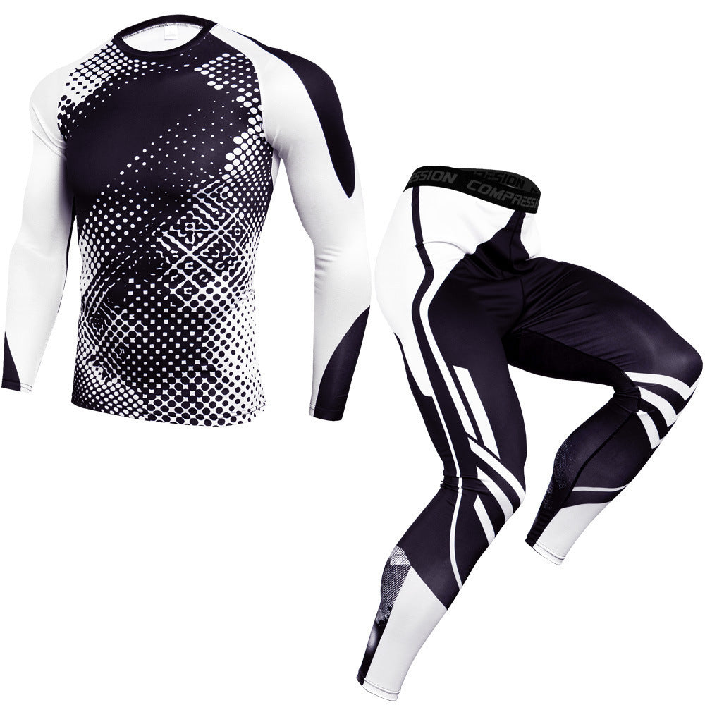 Outdoor fitness sports suit men&