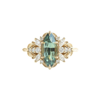 Versatile Minimalist Chanel-inspired Ring With Zircon Inlay