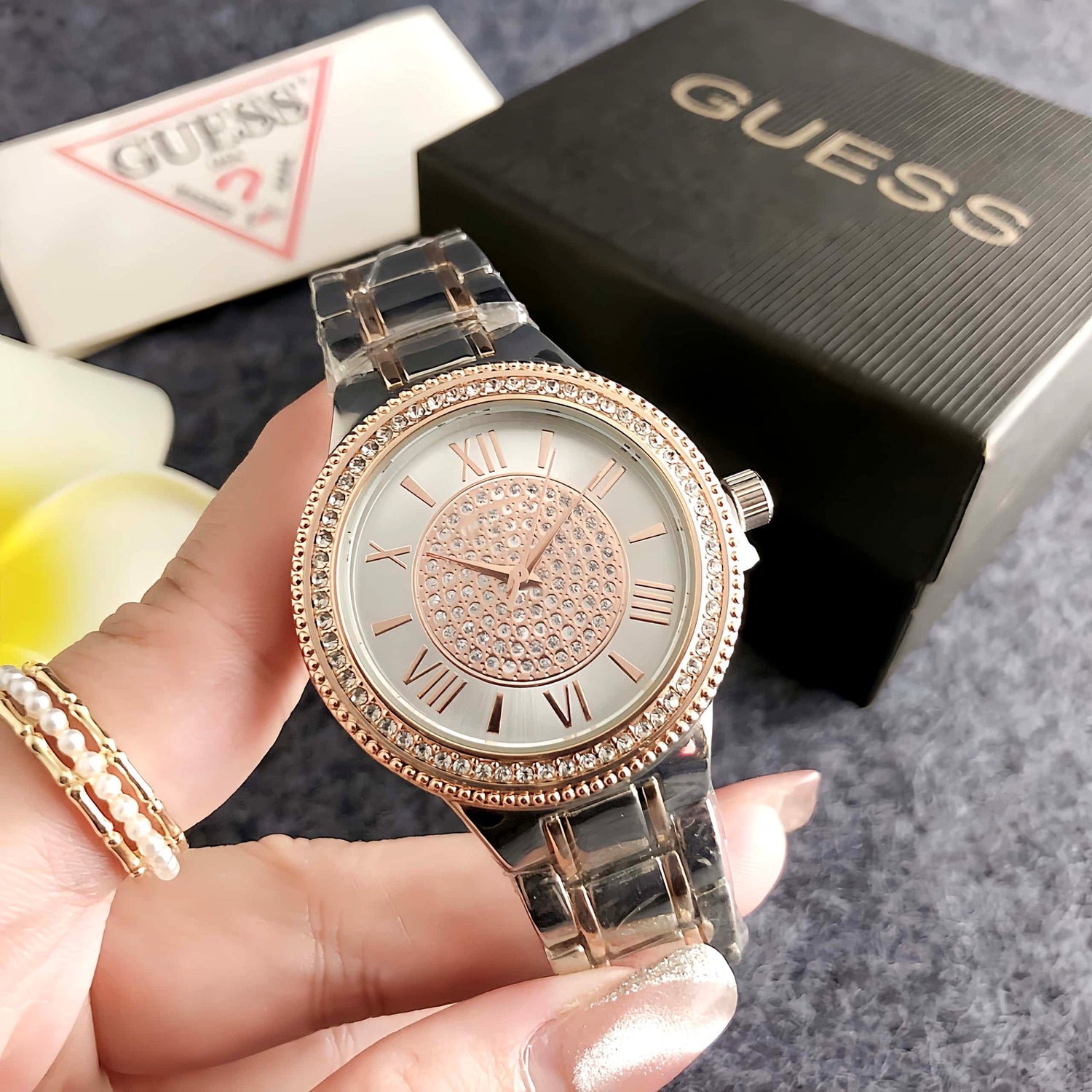 Sleek, Sophisticated Watch With A Large Dial A Niche Art Piece For Women