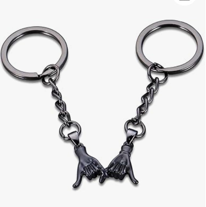Couple Hand In Hand Creative Keychain Personality