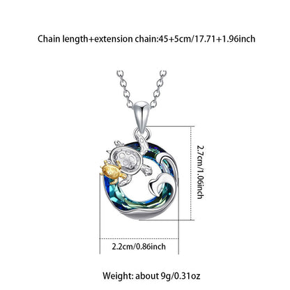 Sea Turtle Pendant Necklace A Mothers Day Gift