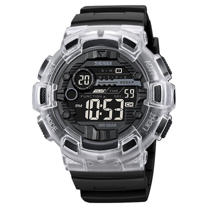 Multifunctional Mens Electronic Waterproof Luminous Sports Watch